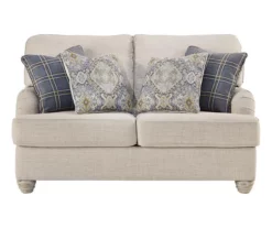 Traemore Linen Loveseat