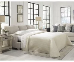 Traemore Linen Queen Sleeper Sofa -DHP SHOP 810612378 3