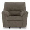 Norlou Taupe Rocker Recliner