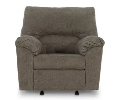 Norlou Taupe Rocker Recliner