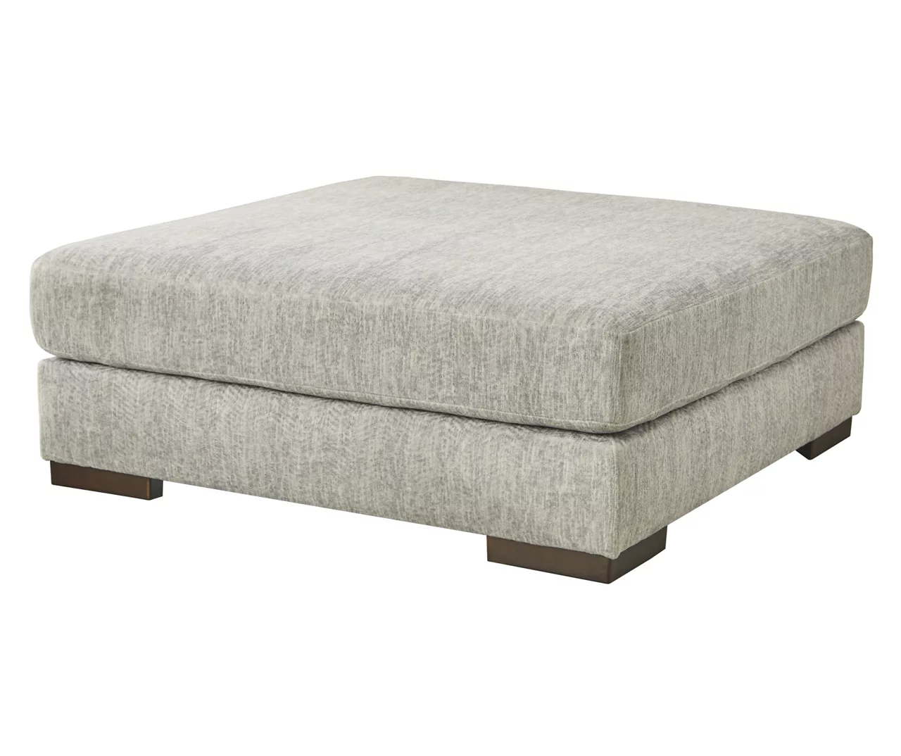 Regent Park Gray Oversize Accent Ottoman 1 Regent Park Gray Oversize Accent Ottoman