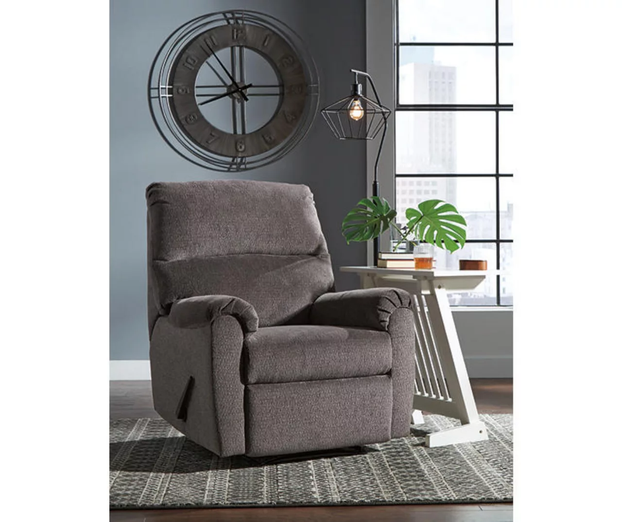 Nerviano Gray Zero Wall Recliner 2 Nerviano Gray Zero Wall Recliner - Image 2