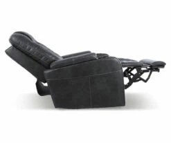 Composer Black Faux Leather Power Recliner -DHP SHOP 810612554 11