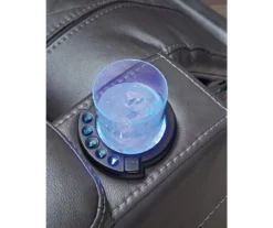 Composer Black Faux Leather Power Recliner -DHP SHOP 810612554 2