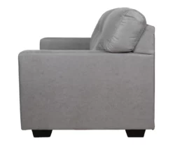 Battstone Graphite Faux Leather Loveseat -DHP SHOP 810613203 A1 1