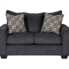 Wixon Black Loveseat