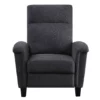 Weiser Dark Gray Push-Back Recliner