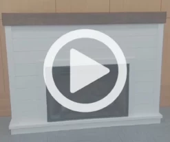 62" White Shiplap Grand Electric Fireplace -DHP SHOP 810617760 V0 1