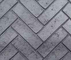 48" Faux Herringbone Mantel Electric Fireplace -DHP SHOP 810617761 A8 1