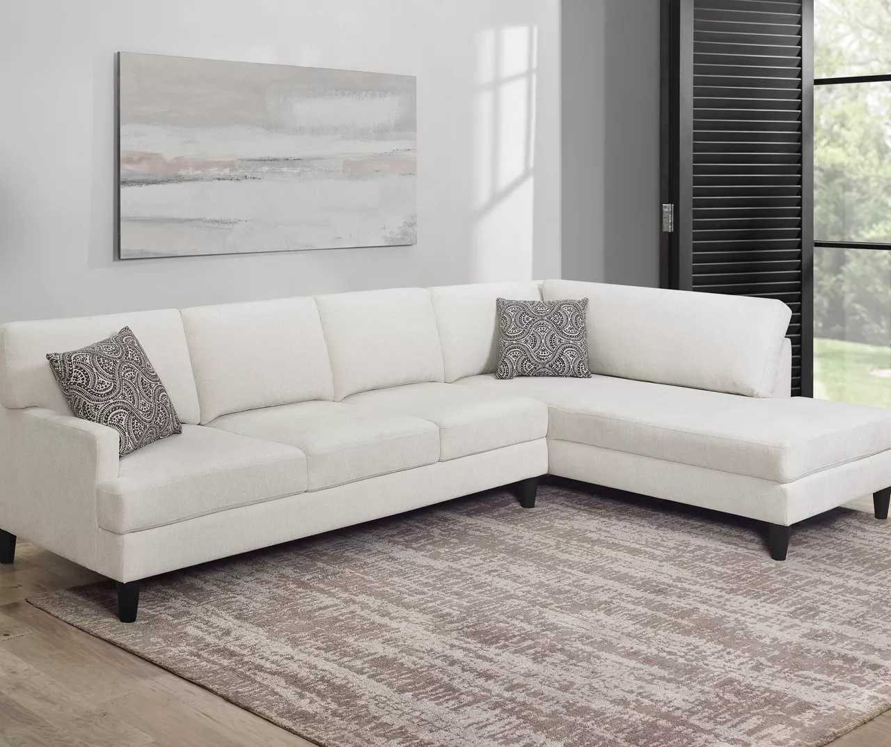 Broyhill Fresno Cream Sectional 2 Broyhill Fresno Cream Sectional - Image 2
