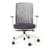 Atto Off-White & Gray Office Chair