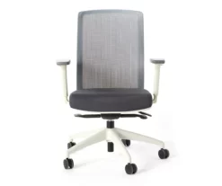 Atto Off-White & Gray Office Chair