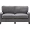 Palisades Gray Loveseat