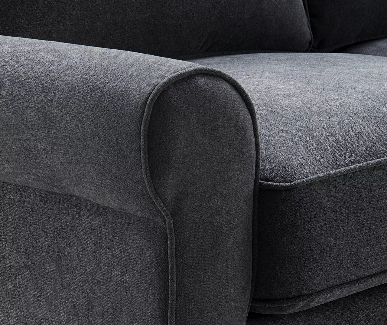 Copenhagen Charcoal Loveseat 8 Copenhagen Charcoal Loveseat - Image 8