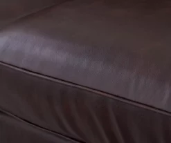 Palisades Chestnut Bonded Leather Loveseat 17 Palisades Chestnut Bonded Leather Loveseat -DHP SHOP 810659212 A0 9