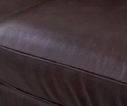 Serta Palisades Chestnut Bonded Leather Sofa -DHP SHOP 810659214 A0 9