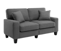 Palisades Dark Gray Loveseat -DHP SHOP 810659231 A0 1