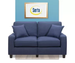 Palisades Navy Blue Loveseat -DHP SHOP 810659257 A0 2