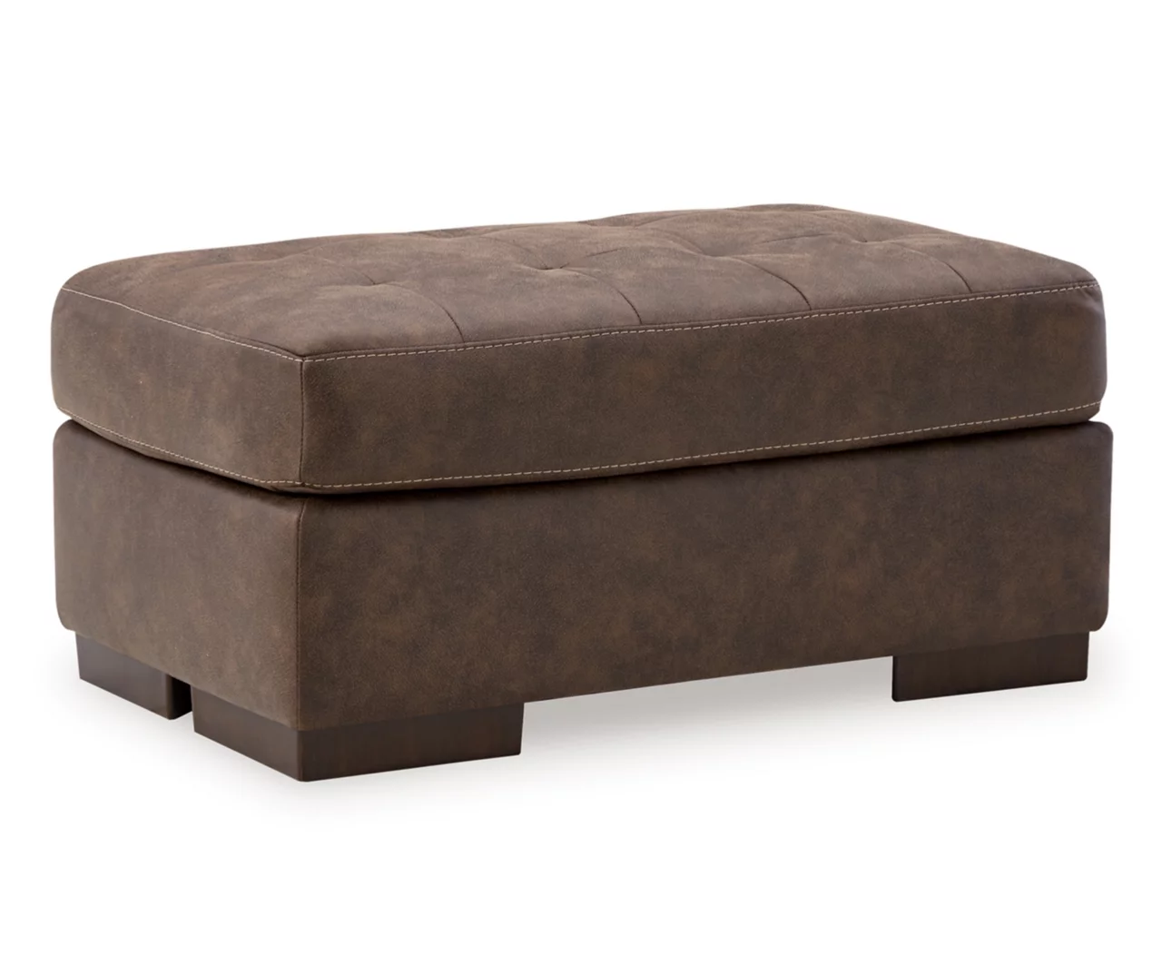 Signature Design By Ashley Maderla Faux Leather Ottoman 2 Signature Design By Ashley Maderla Faux Leather Ottoman - Image 2