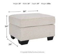 Signature Design By Ashley Cashton Ottoman -DHP SHOP 810697991 A8