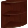 HON 10500 Series End Cap Bookcase | 24"W X 24"D | Mahogany Finish
