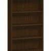 HON 10500 Series Bookcase | 4 Shelves | 36"W | Mocha Finish