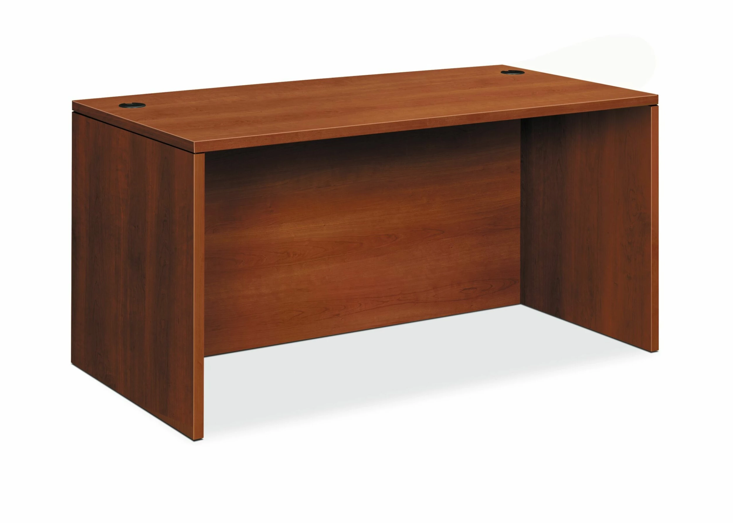 HON 10500 Series Desk Shell (with Full Modesty Panel And 2 Grommets) | 60"W X 30"D X 29-1/2"H | Rectangle Top | Cognac 1 HON 10500 Series Desk Shell (with Full Modesty Panel And 2 Grommets) | 60"W X 30"D X 29-1/2"H | Rectangle Top | Cognac