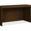 HON 10500 Series Right Pedestal Desk | 2 Box / 1 File Drawer | 72"W | Mocha Finish