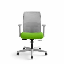 DHP SHOP 56 HON Ignition 4-way Stretch Mesh Back Task Chair | Synchro-Tilt Control With Seat Slider | Adjustable Arms | Adjustable Lumbar Support | Fog 4-way Stretch Mesh Back | Pear Seat Fabric | Titanium Frame