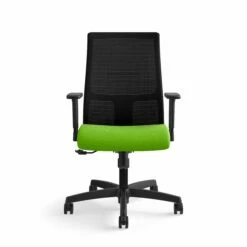 HON Ignition Mid-Back Mesh Task Chair | Center-Tilt | Adjustable Arms | Pear Fabric