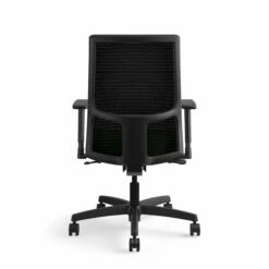 HON Ignition Mid-Back Mesh Task Chair | Center-Tilt | Adjustable Arms | Pear Fabric -DHP SHOP HON Ignition HIWM1.A.H.M.CU84.T.SB 0180 001