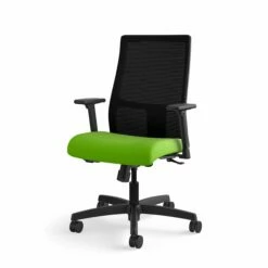 HON Ignition Mid-Back Mesh Task Chair | Center-Tilt | Adjustable Arms | Pear Fabric -DHP SHOP HON Ignition HIWM1.A.H.M.CU84.T.SB 0330 001