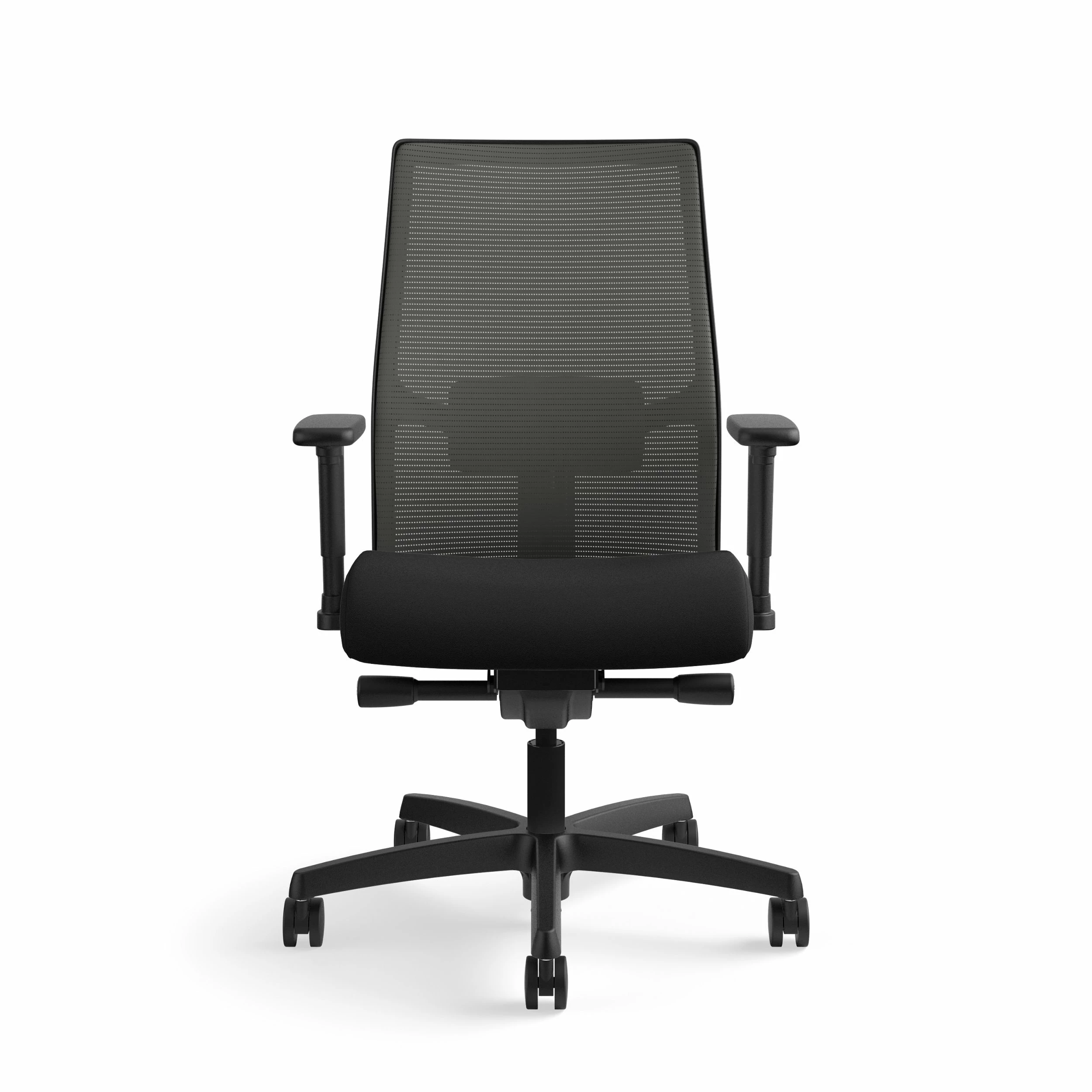 HON Ignition 2.0 Mid-Back Task Chair | Charcoal 4-way Stretch Mesh Back | Easy Assembly | Black Fabric | Black Frame 1 HON Ignition 2.0 Mid-Back Task Chair | Charcoal 4-way Stretch Mesh Back | Easy Assembly | Black Fabric | Black Frame