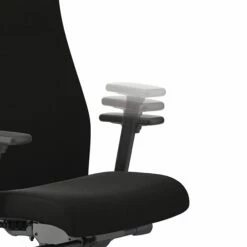 HON Ignition Mid-Back Task Chair | Easy Assembly | Advanced Synchro-Tilt Control | Hard Casters | Height- And Width-Adjustable Arms | Black Frame | Black Fabric 7 HON Ignition Mid-Back Task Chair | Easy Assembly | Advanced Synchro-Tilt Control | Hard Casters | Height- And Width-Adjustable Arms | Black Frame | Black Fabric -DHP SHOP HON Ignition HIWMUKD.Y2.A.H.CU10.NL .SB .T 600 002