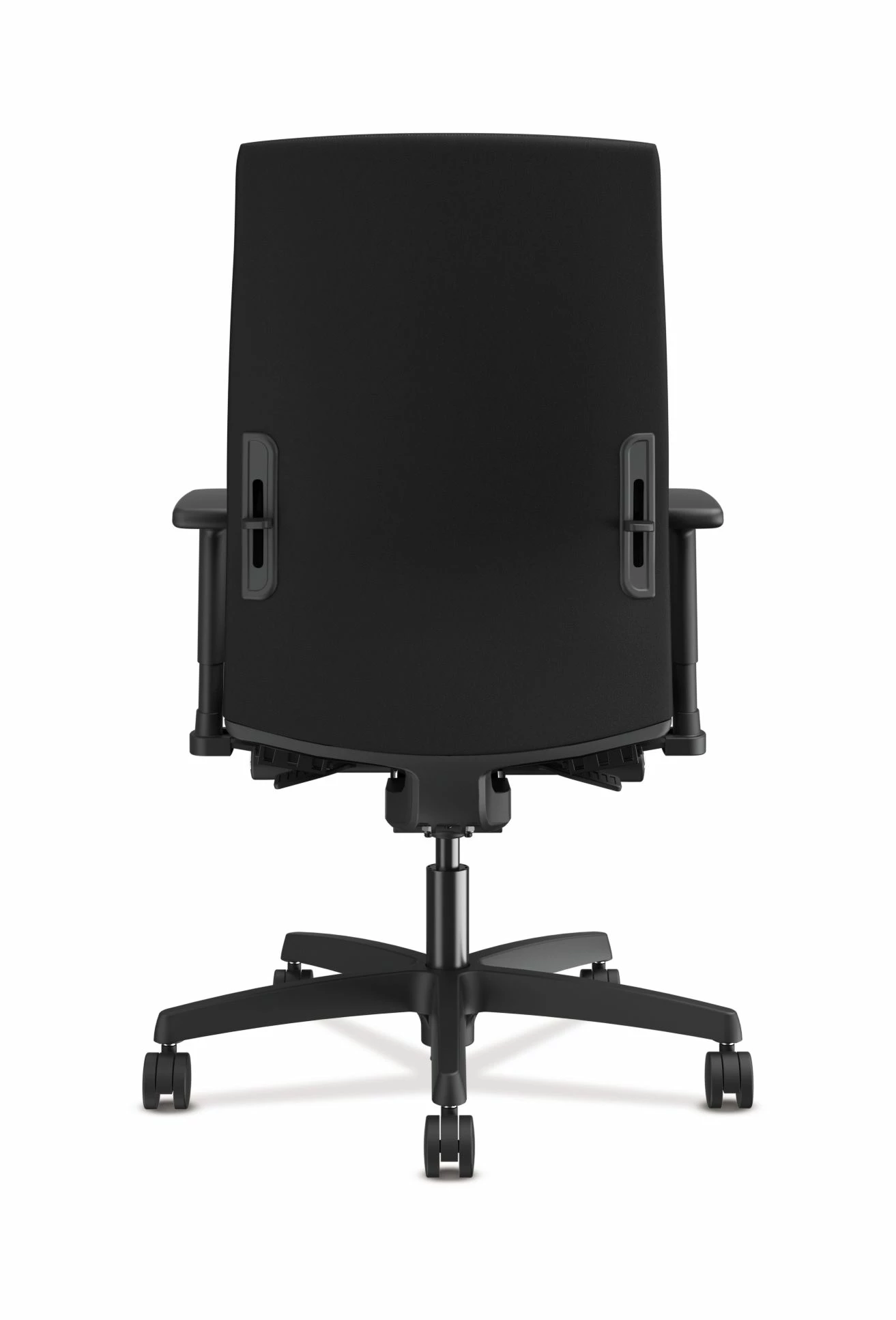 HON Ignition 2.0 Mid-Back Upholstered Task | Advanced Synchro-Tilt | Adjustable Arms | Black Fabric | Adjustable Lumbar 3 HON Ignition 2.0 Mid-Back Upholstered Task | Advanced Synchro-Tilt | Adjustable Arms | Black Fabric | Adjustable Lumbar - Image 3