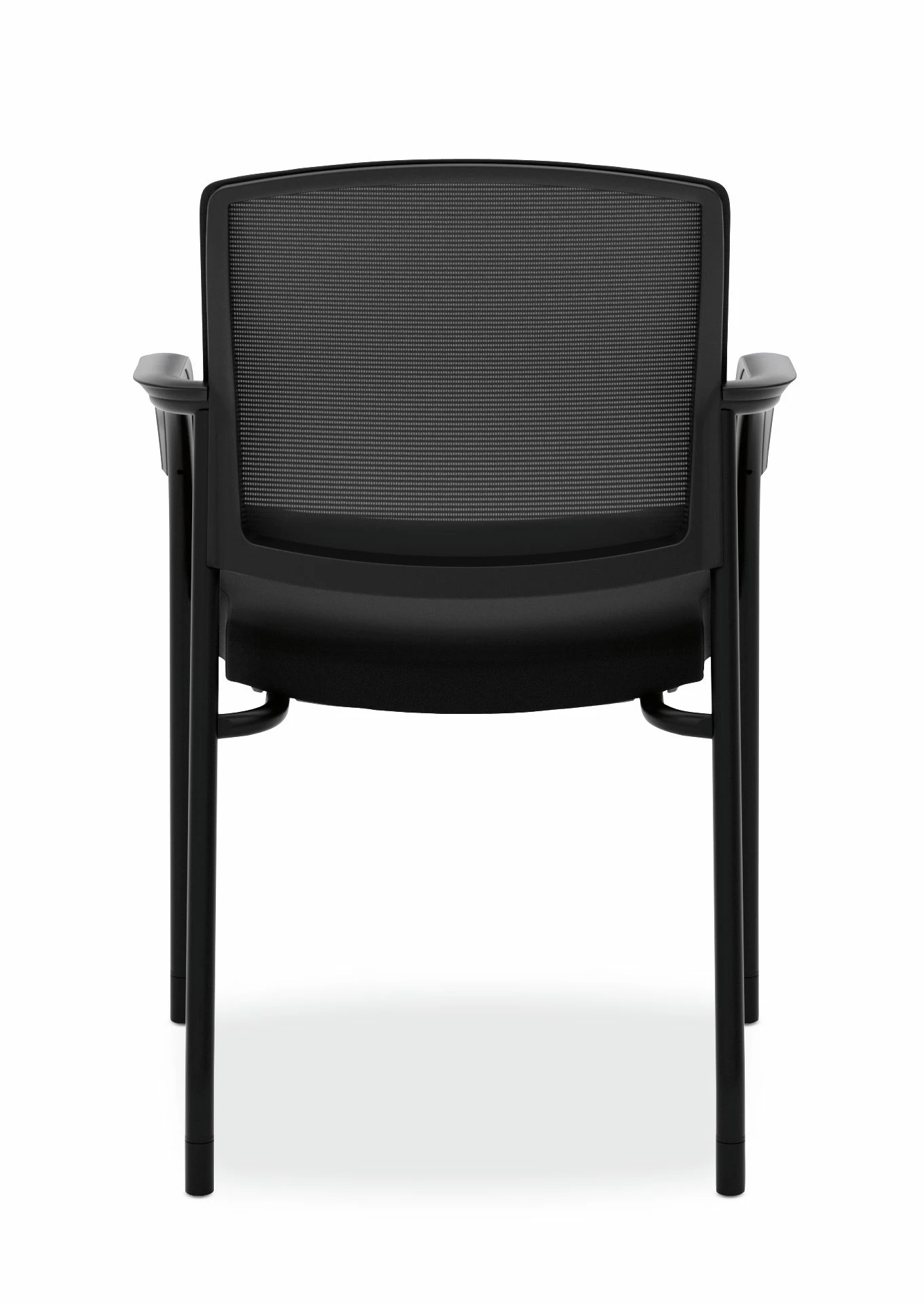 HON Lota Multi-Purpose Side Chair | Fixed Loop Arms | Black 3 HON Lota Multi-Purpose Side Chair | Fixed Loop Arms | Black - Image 3