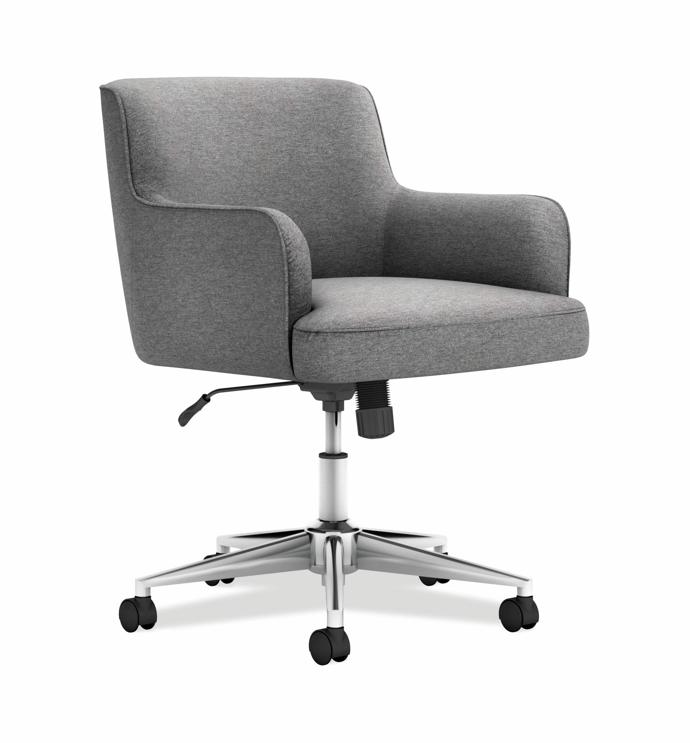 HON Matter Multipurpose Chair | Synchro-Tilt Control | Chrome Five-Star Base | Light Gray Fabric 1 HON Matter Multipurpose Chair | Synchro-Tilt Control | Chrome Five-Star Base | Light Gray Fabric