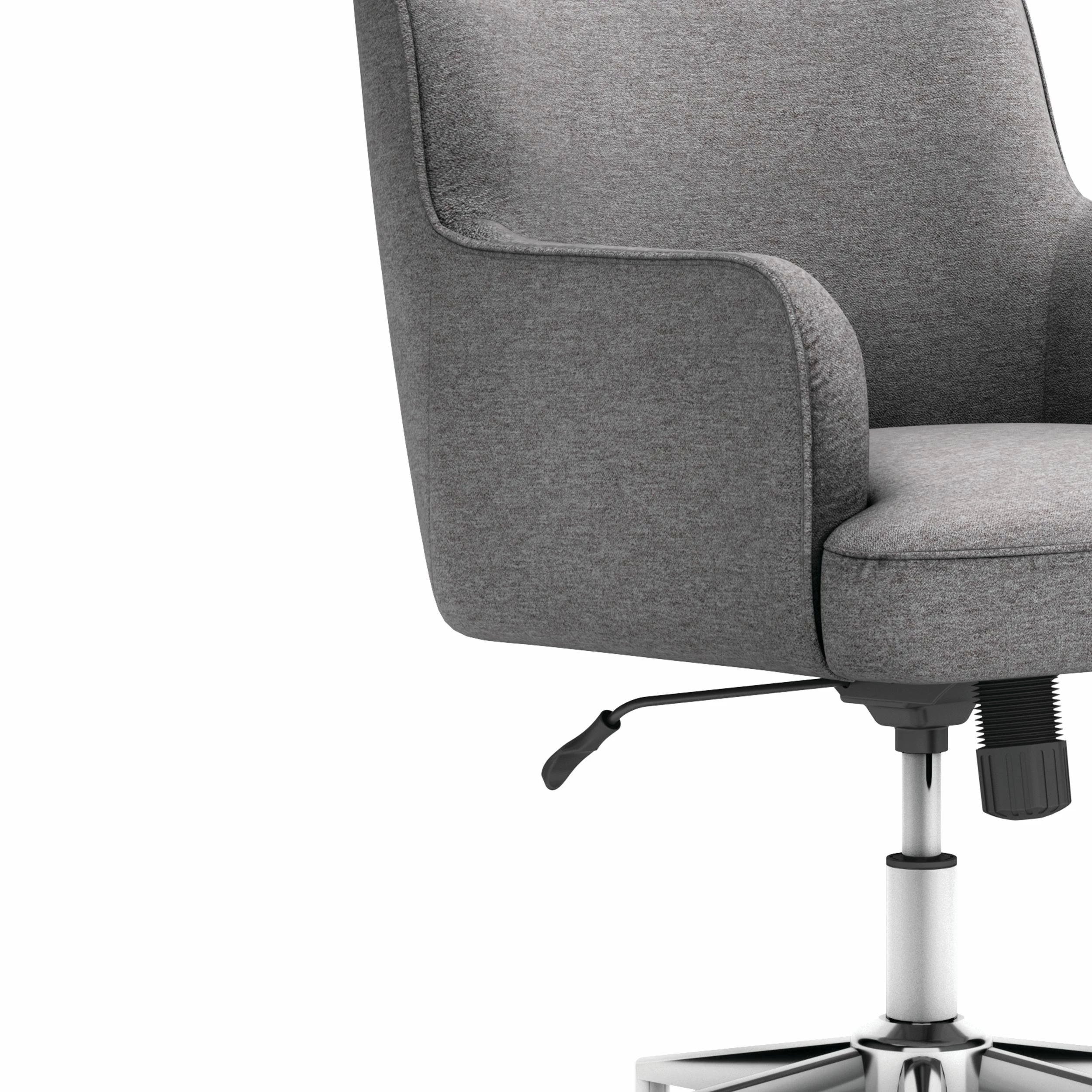 HON Matter Multipurpose Chair | Synchro-Tilt Control | Chrome Five-Star Base | Light Gray Fabric 2 HON Matter Multipurpose Chair | Synchro-Tilt Control | Chrome Five-Star Base | Light Gray Fabric - Image 2