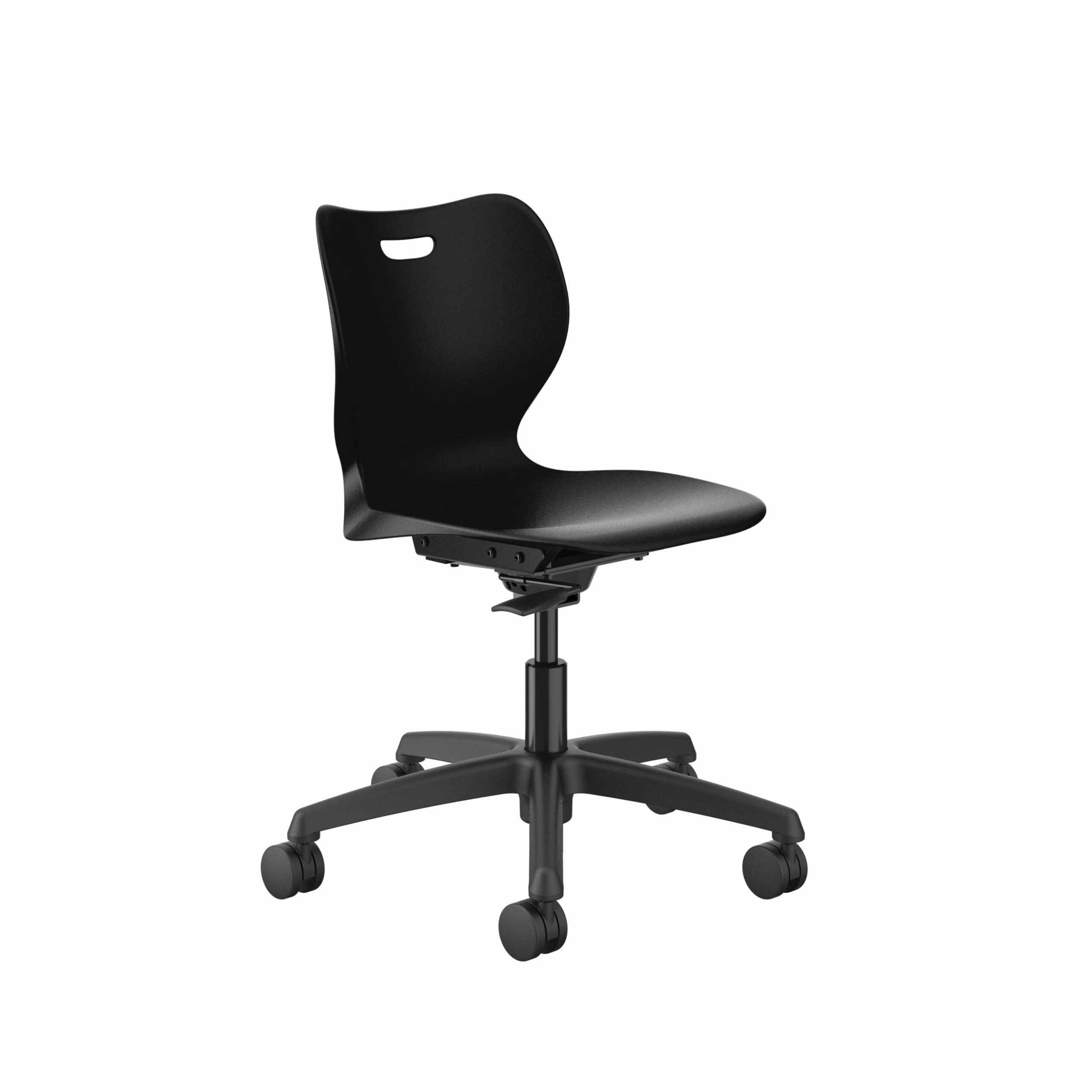 HON SmartLink Task Chair | Hard Casters | Onyx Shell | 18"H 1 HON SmartLink Task Chair | Hard Casters | Onyx Shell | 18"H