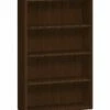 HON Valido Bookcase | 4 Shelves | 36"W | Mocha Finish