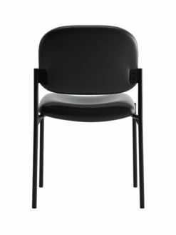 HON Scatter Stacking Guest Chair | Black Bonded Leather -DHP SHOP basyx HVL600Series HVL606.SB11 180 001