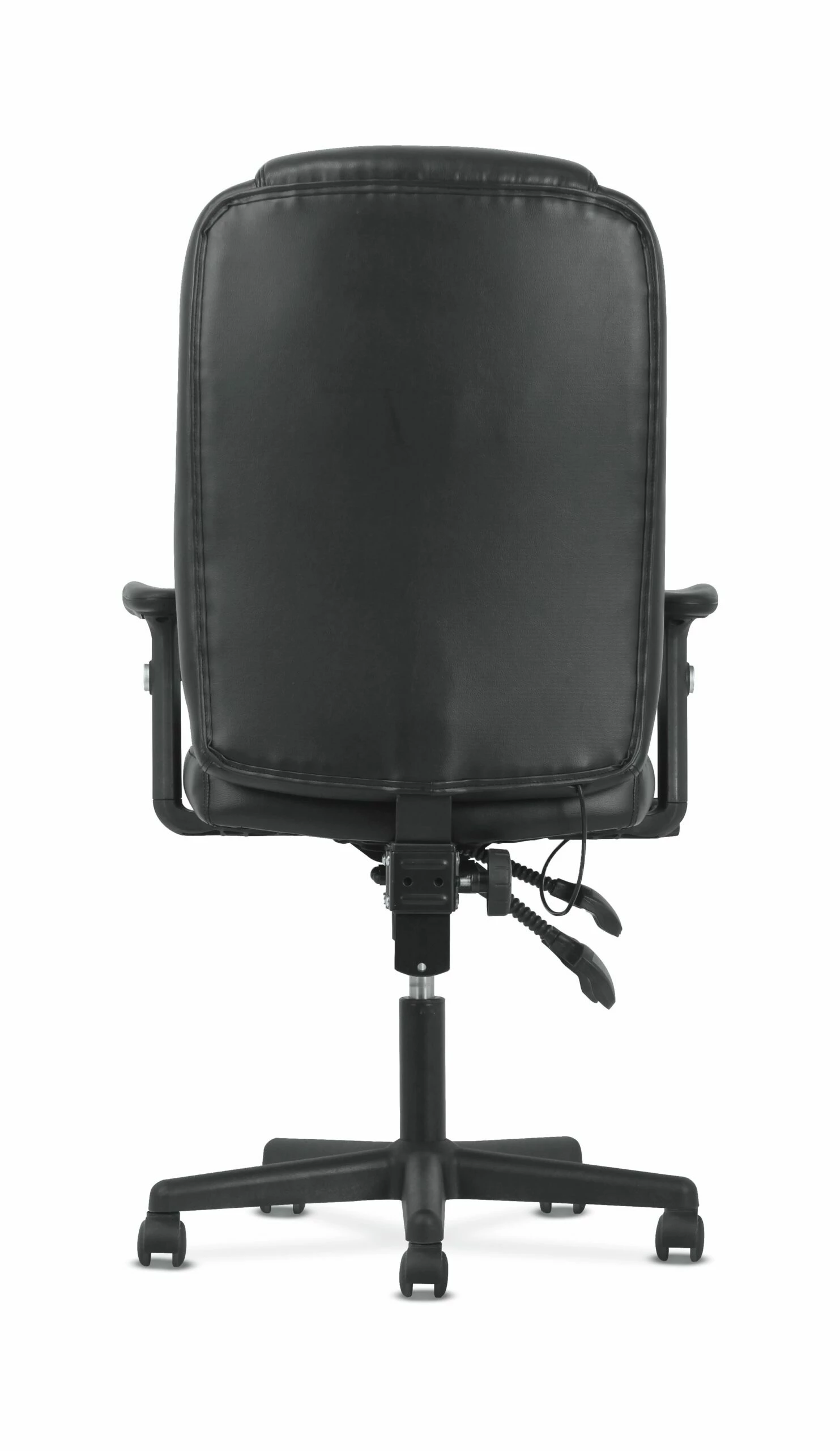 Sadie High-Back Task Chair | Height Adjustable Arms | Height Adjustable Back | Black Leather 1 Sadie High-Back Task Chair | Height Adjustable Arms | Height Adjustable Back | Black Leather