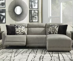 Colleyville Stone 3-Piece Power Reclining Sectional