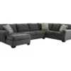 Signature Design By Ashley Ambee 3-Piece Sectional With Left-Facing Chaise