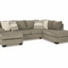 Signature Design By Ashley Creswell Gray Sectional With Right-Facing Chaise