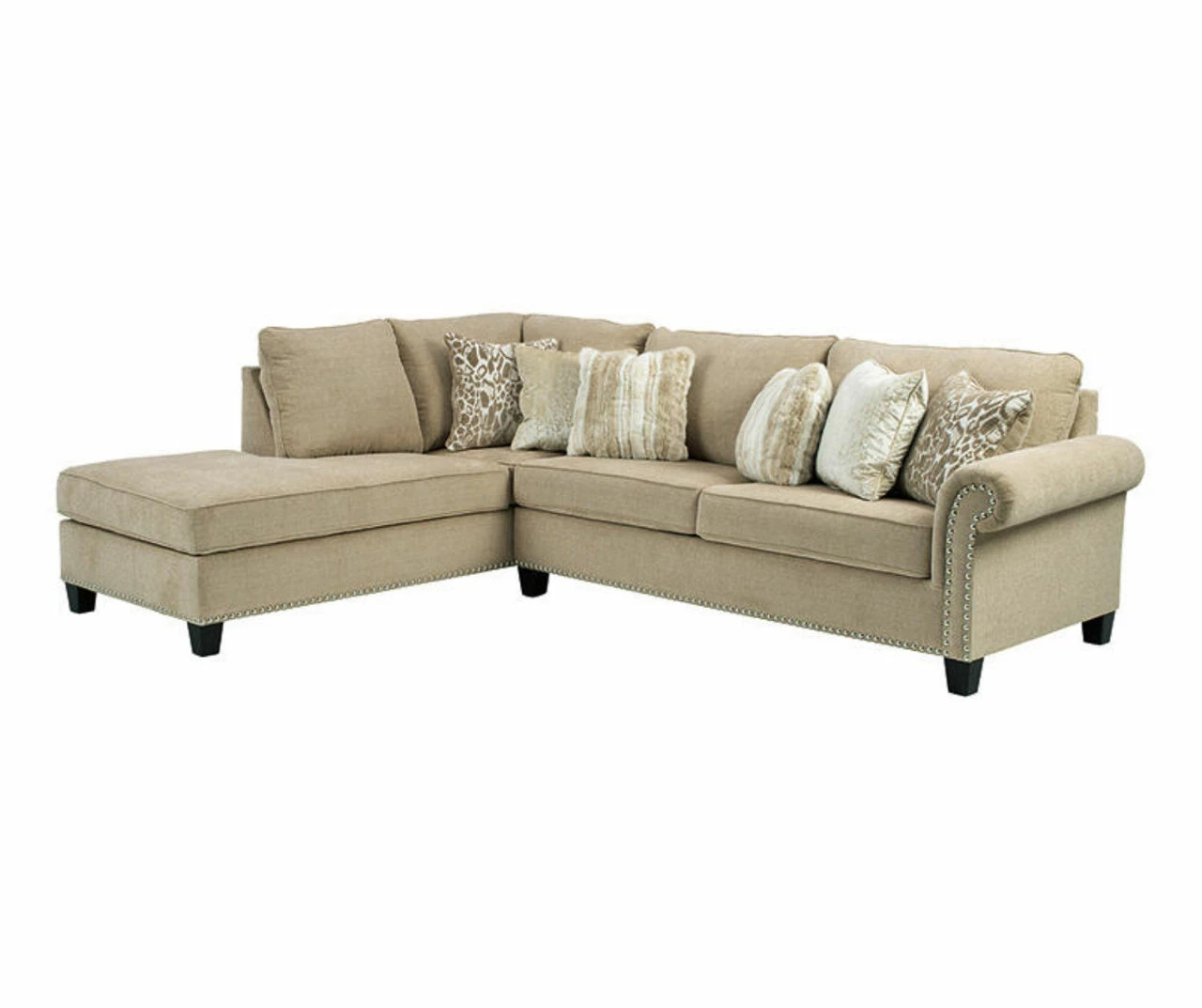 Signature Design By Ashley Dovemont Sectional With Left-Facing Chaise 1 Signature Design By Ashley Dovemont Sectional With Left-Facing Chaise