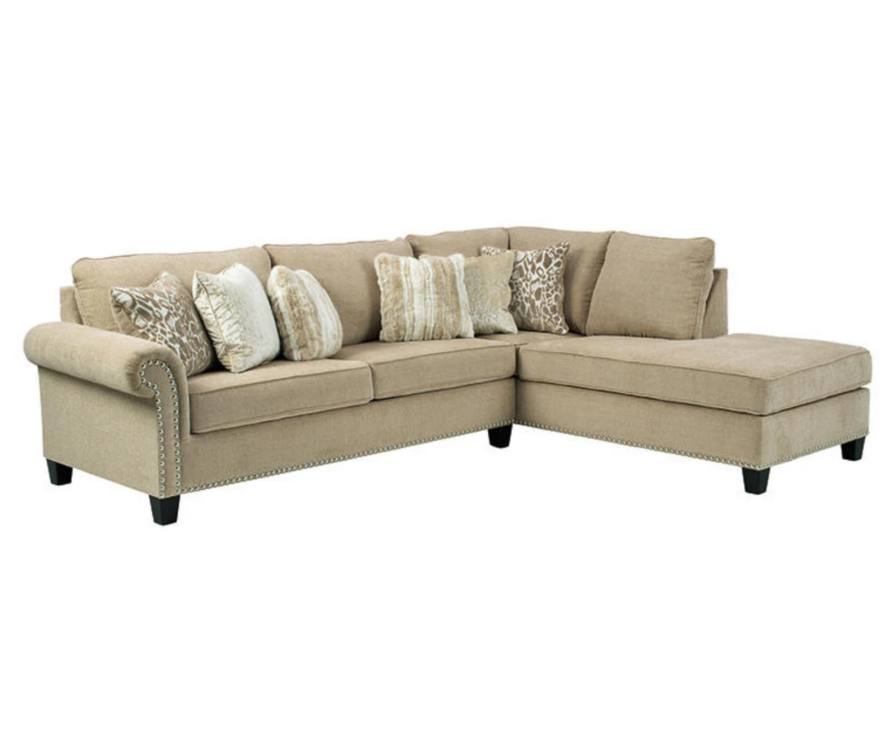 Signature Design By Ashley Dovemont Sectional With Right-Facing Chaise 1 Signature Design By Ashley Dovemont Sectional With Right-Facing Chaise