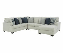 Signature Design By Ashley Lowder Stone 4-Piece Sectional With Right-Facing Chaise