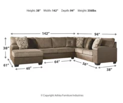 Signature Design By Ashley Abalone Faux Leather Sectional 5 Signature Design By Ashley Abalone Faux Leather Sectional -DHP SHOP combo880001 1