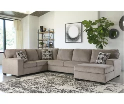 Signature Design By Ashley Ballinasloe Platinum Gray Sectional -DHP SHOP combo880002 2